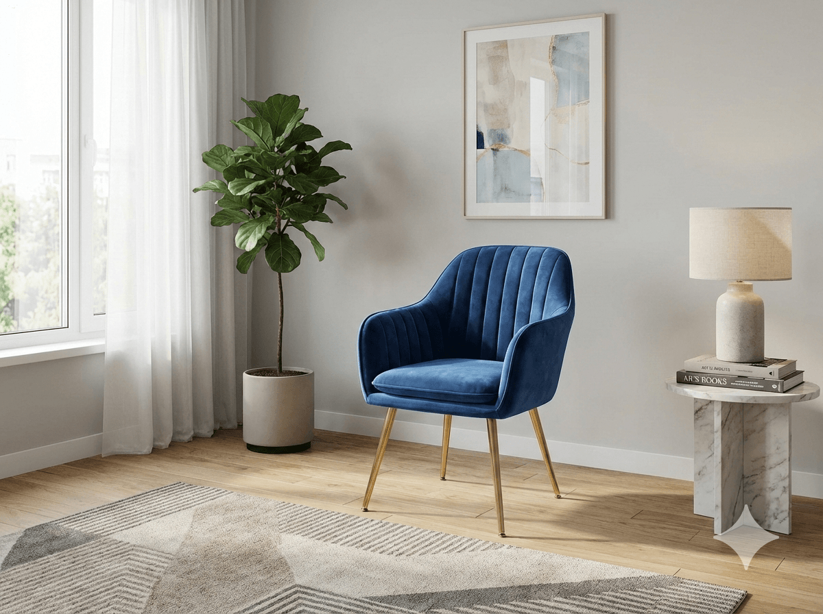 Chair Blue (Pl-67) 67*62*73 1cl=