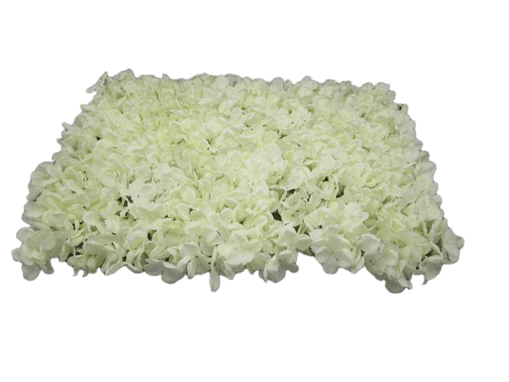 Artificial Square Hydrangea Flower Carpet