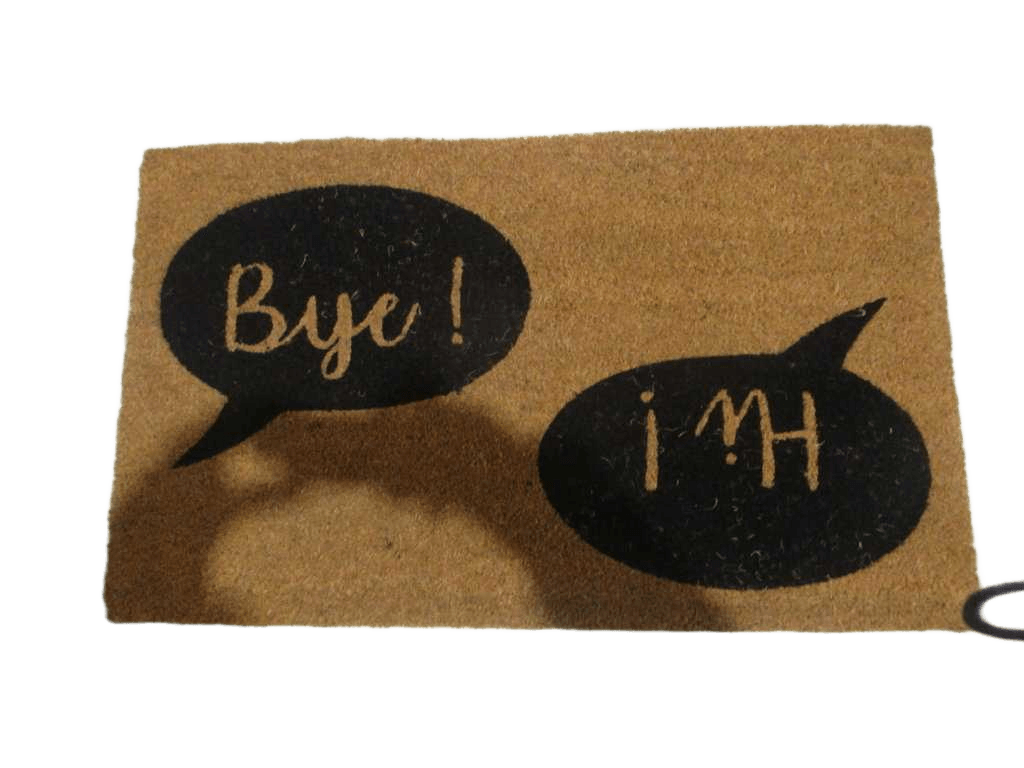 Doormat Printed With Pvc Back