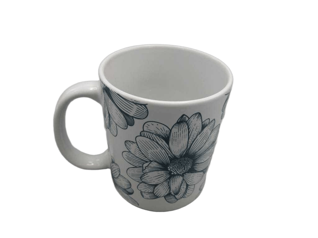 Mug Cottage Porcelaine Bleu 35cl M12