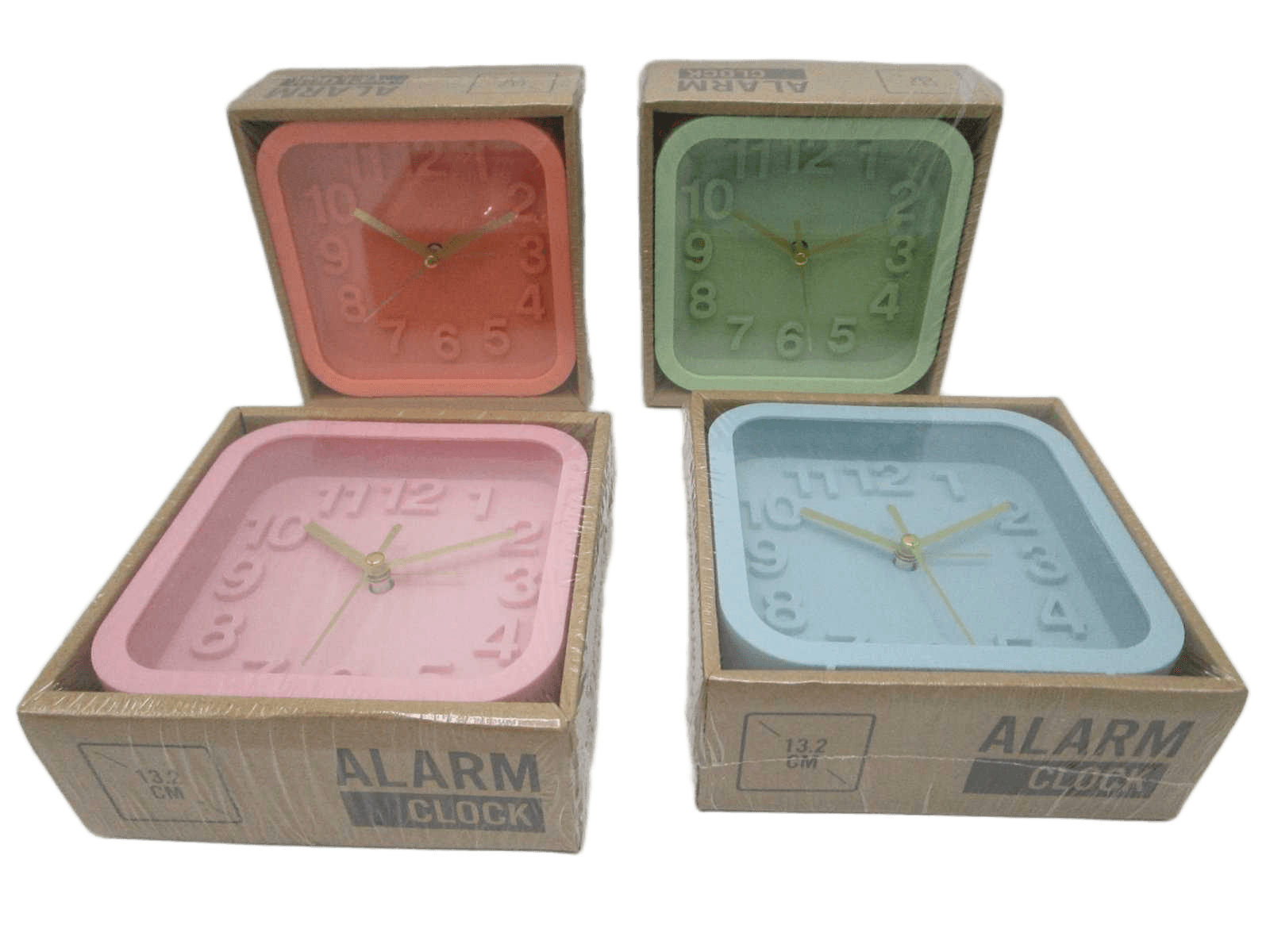 Alarmclock Square 132x52x132mm
