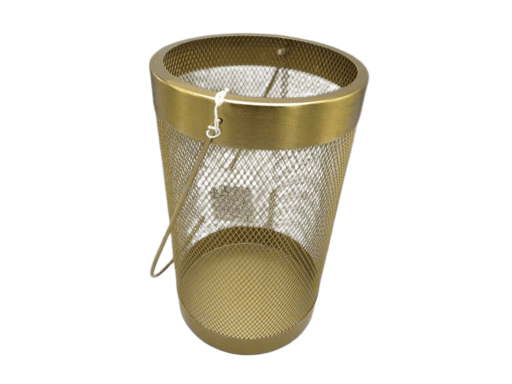 Lantern Mesh Iron Gold Clr