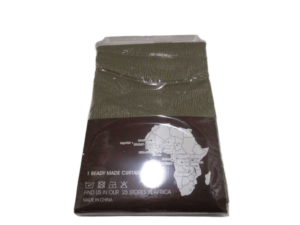 Curtain 100 Blackout 135x270cm 100 Polyester 8 Rings 250 Gsm With Pvc Packing