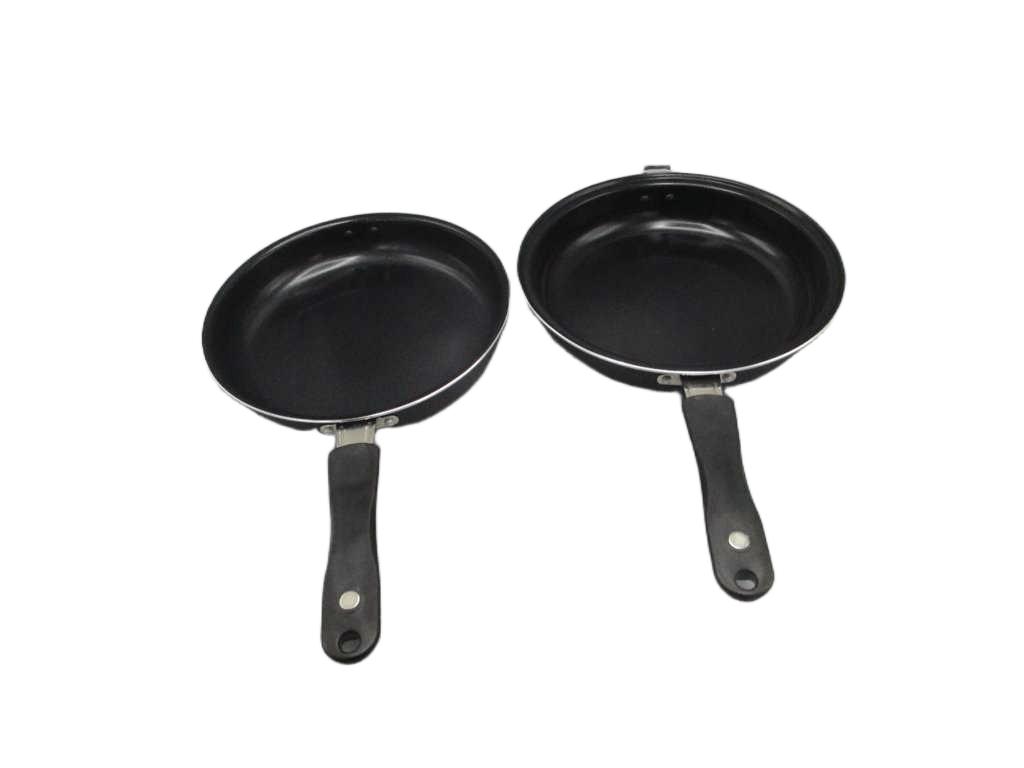 Double Frypan 24x9.5cm Press Alu Ind Malaga Rb