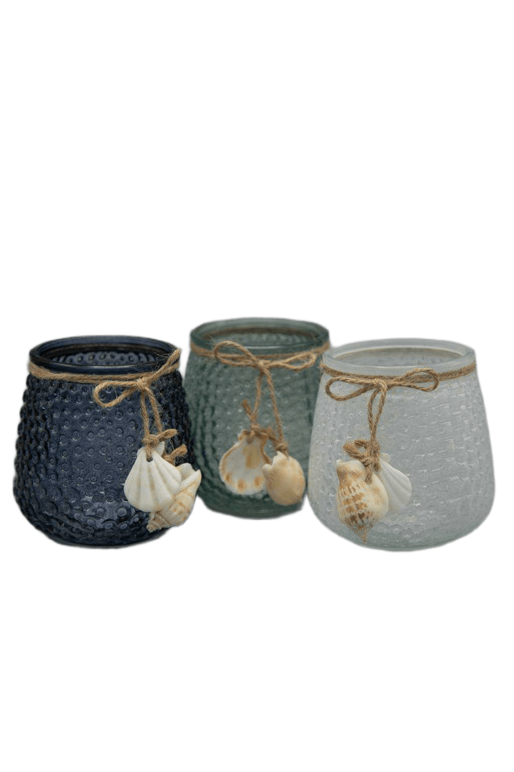 Tealight Holder 10cm 3ass Clr