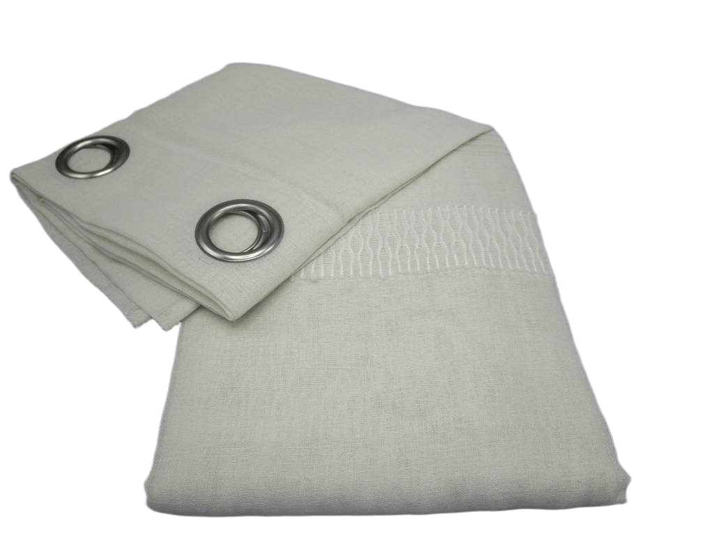 Curtain Voile 140 X 270 Cm 100% Polyester- 8 Rings