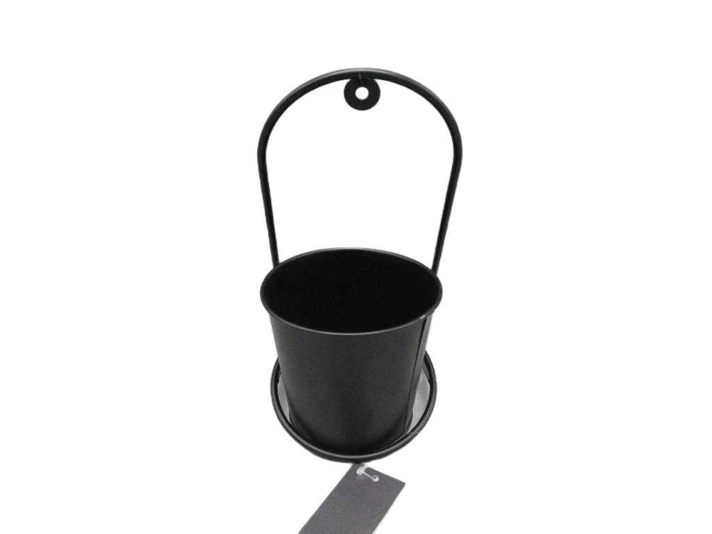 Flowerpot Hanging Black 1cl=