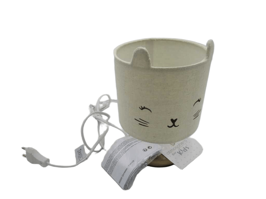 Lamp With Cat Lampshade