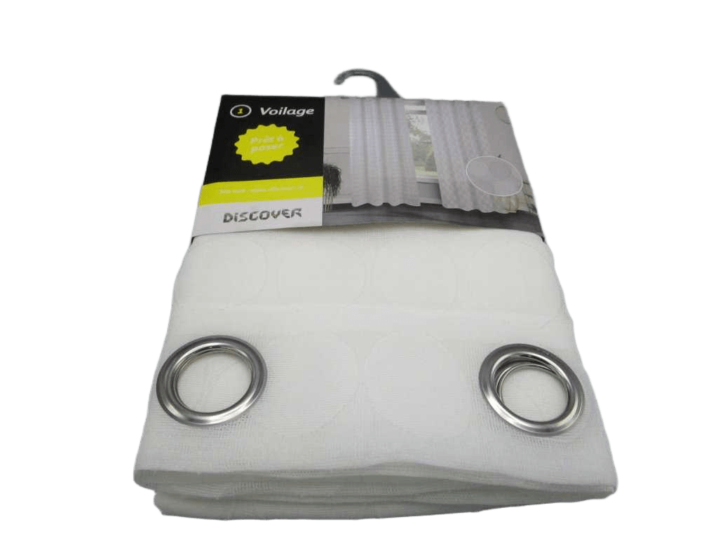 Curtain 140x270 Cm 8 Rings 100% Polyester