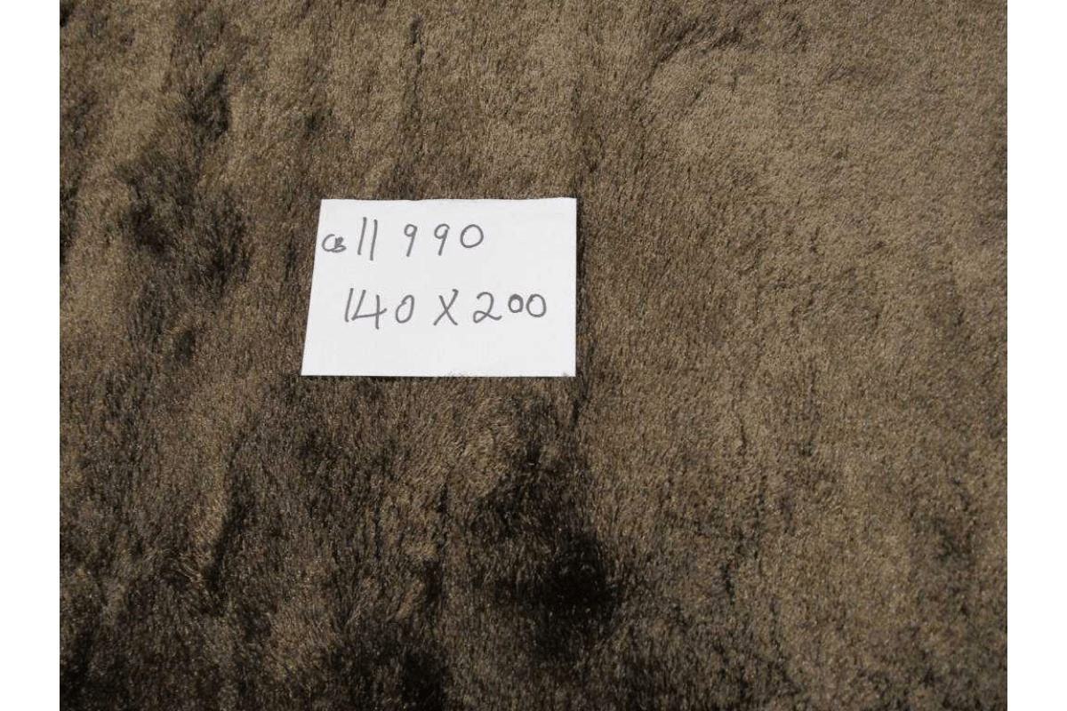 Carpet Silk Shaggy Coffee