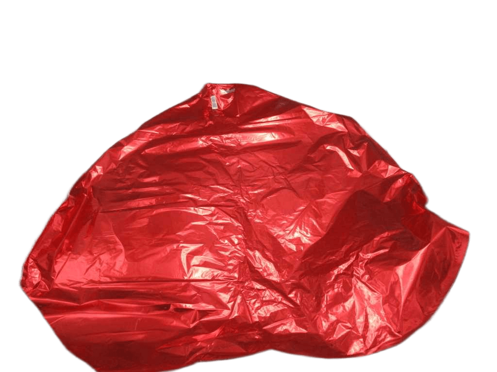 Balloon Jumbo Metallic Red Heart Foil P30 Bulk