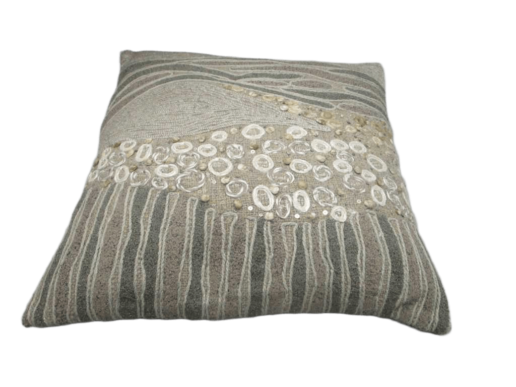 Cushion 45x45cm 85%cotton 15 Rayon Embroderie 400 Gsm Filling With Vaccun Packing