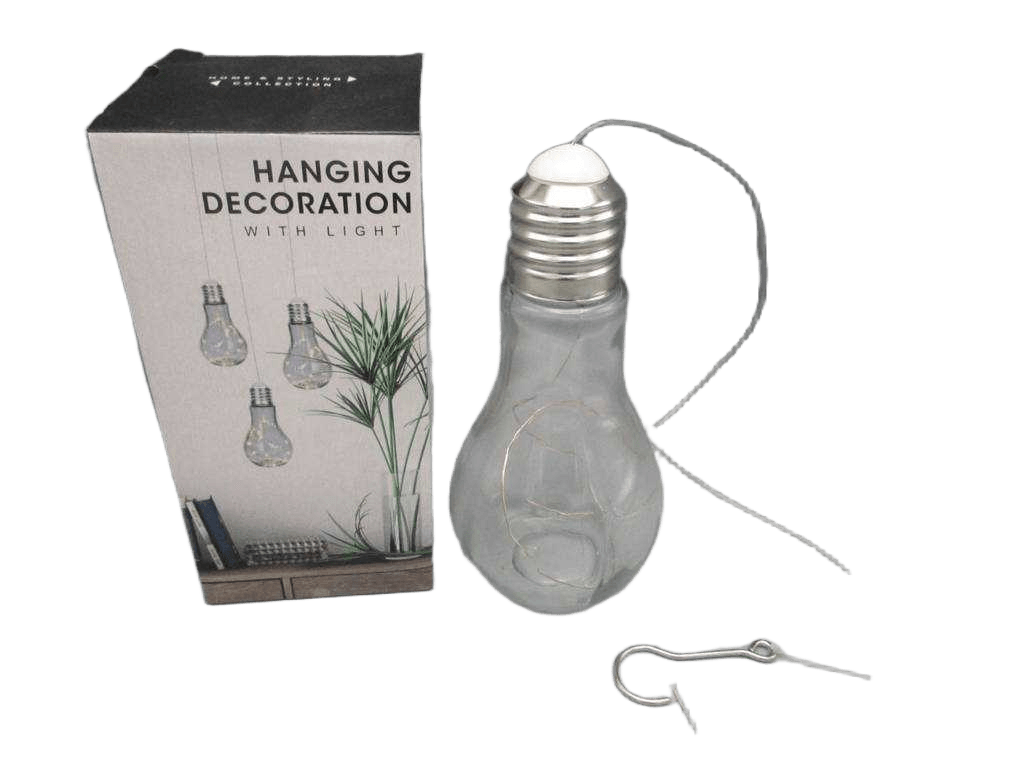 Lamp 9x19cm With Hook 36cm