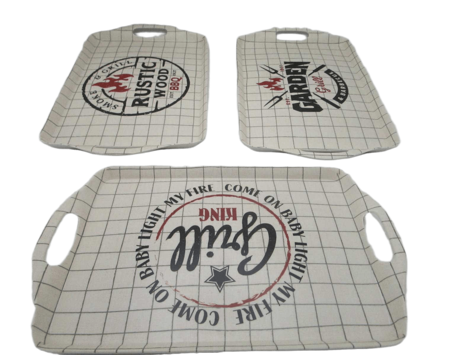 Serving Tray Melamine 38x23cm
