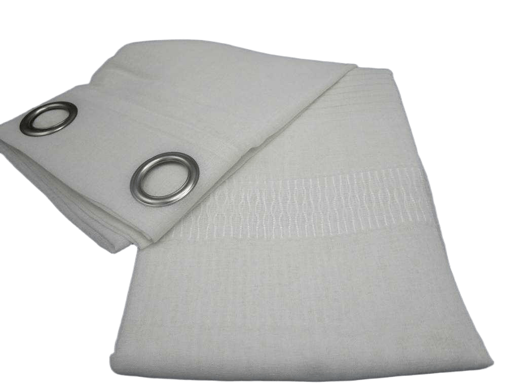 Curtain Voile 140 X 270 Cm 100% Polyester- 8 Rings