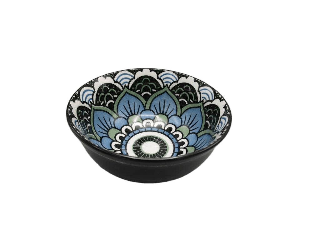 Bowl Mandala Bleu D12cm M18