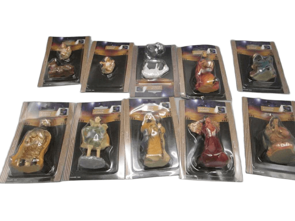 Christmas Deco Crib Fig 10 Ass H11