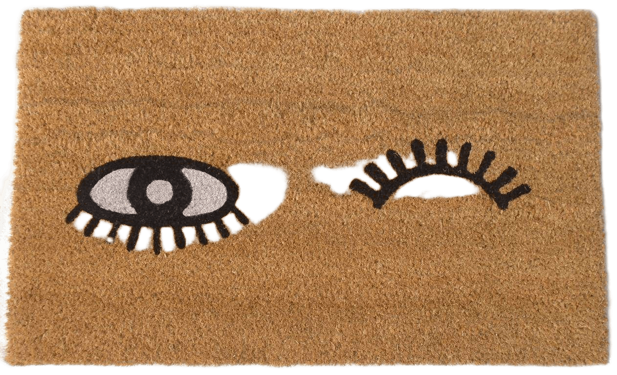 Doormat Vinyl Mat Printed Eye 45x75 1,5