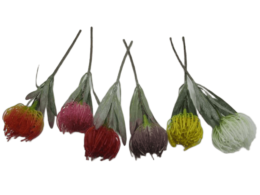 Artificial 43cm Single Leucospermum
