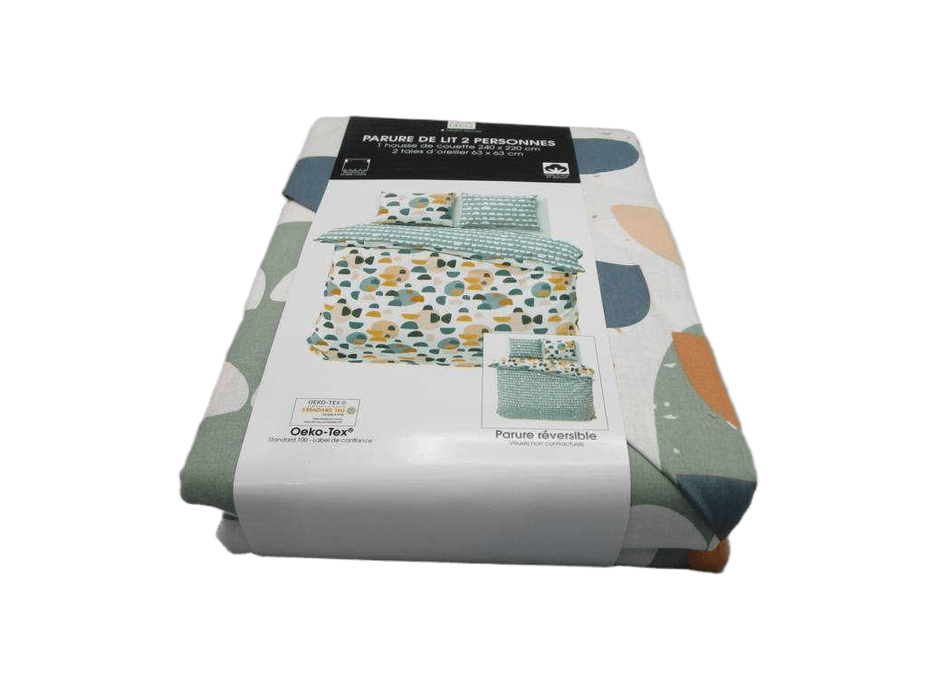 Quilt Pontino Housse De Couette 240x220cm + 2 Taies D''oreiller 63x63cm