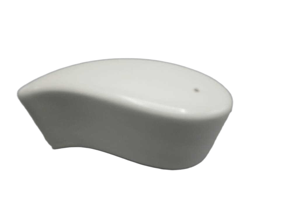 Salt Shaker 3" Single Hole 7.9x3x4 White