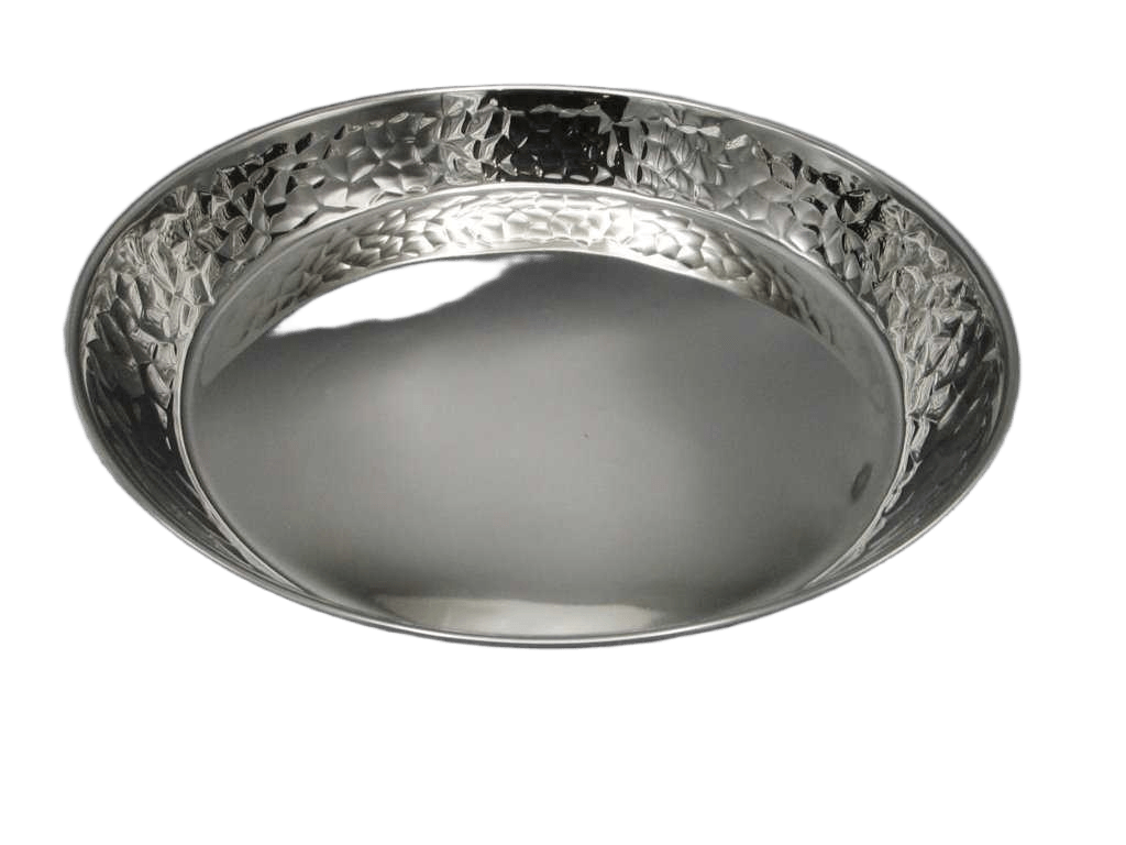 Tray S/W Apple Bar Finish : Ice Patter Hammered Polish : Mirror Material : Ss 201