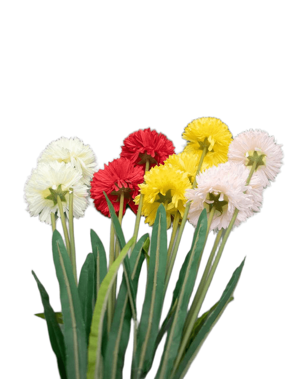 Artificial Onion X3 Ass 5 Colors White Red Pink Yellow Purple 11450 Cm
