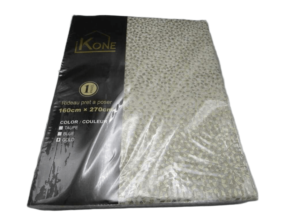 Curtain With 9 Rings Round Teal Matt 100% Polyester 280gsm Pvc Packing