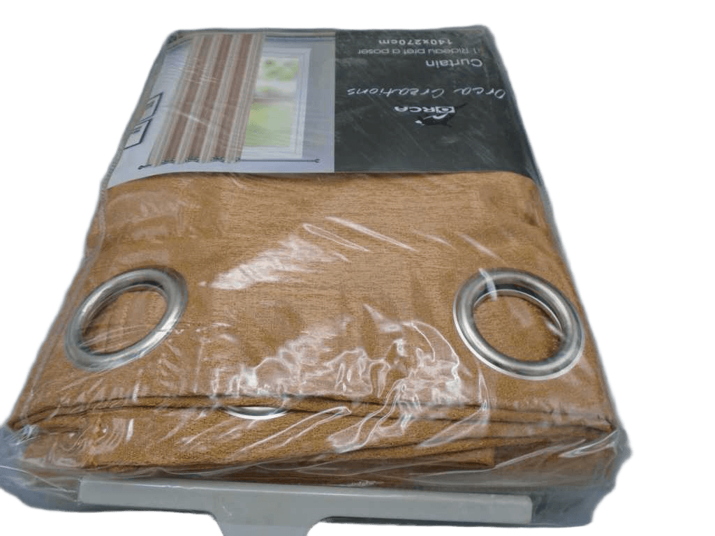 Curtain Jacquard Blackout 140 X 270 Cm - 8 Rings Polyester