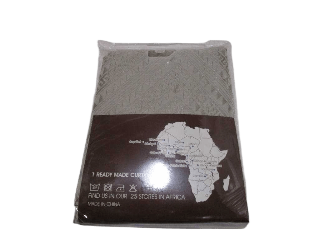 Curtain 140x270cm 100 Polyester 8 Rings 170 Gsm With Pvc Packing