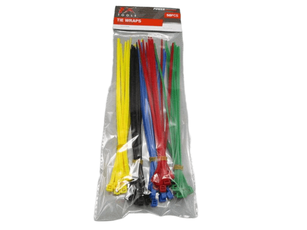 Cable Tie Set 50pcs 195mm