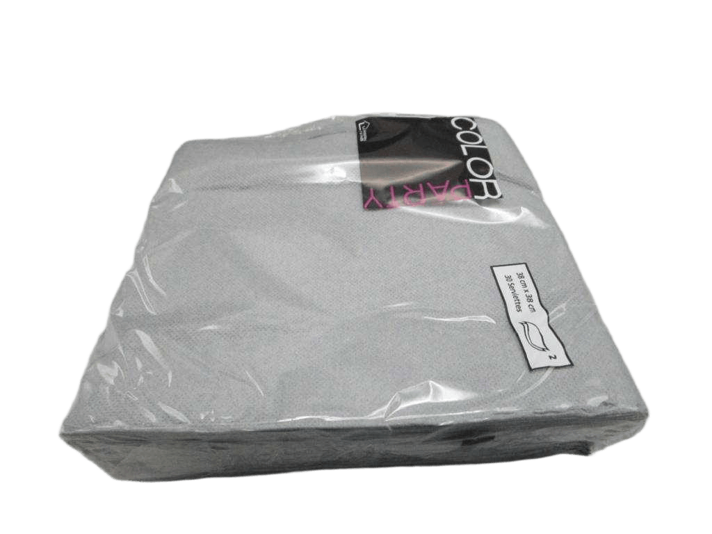 Tissue Jetable - Paper Tissues X30pcs Gris 38x38cm