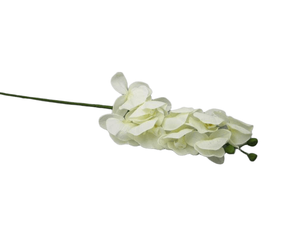 Artificial 12 Heads Hand Touch Big Orchid