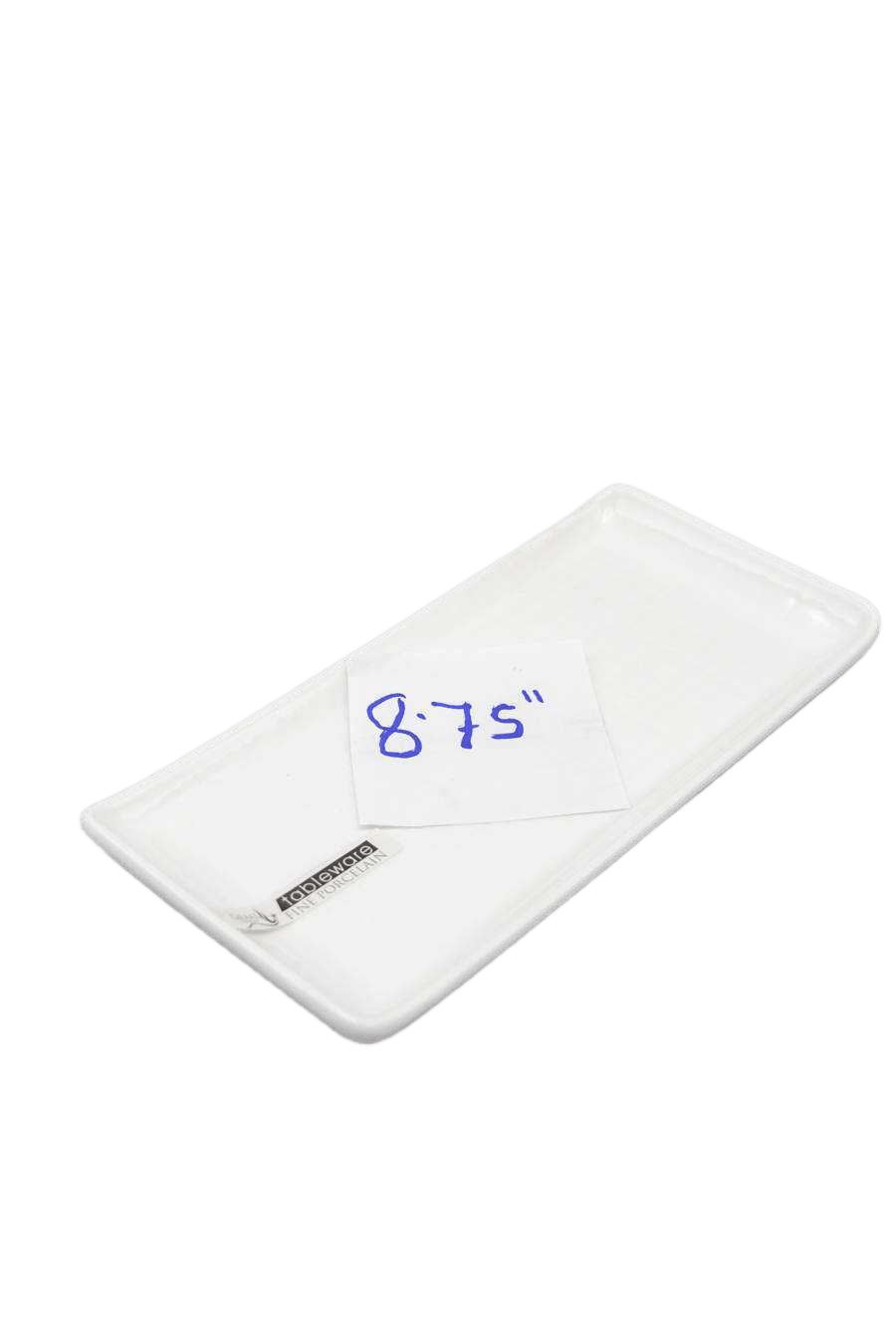 Plate 8.75"rectangular Plate22x10.5x2