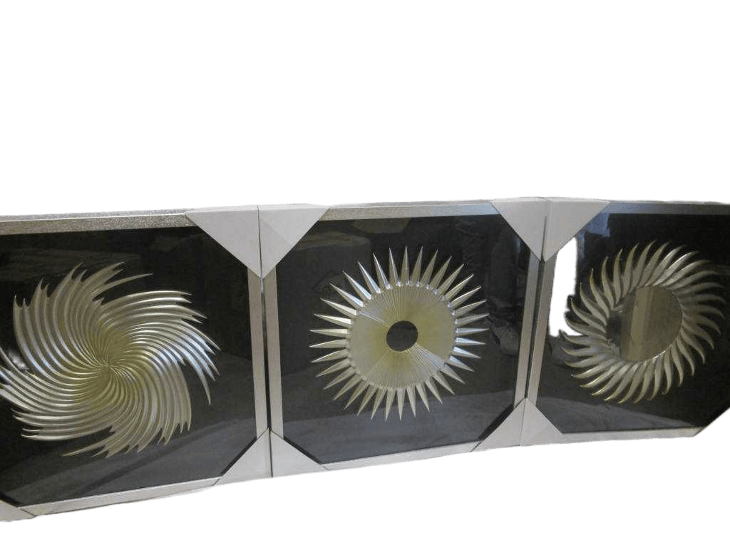 Frame Set Of 3 Silver 70*70