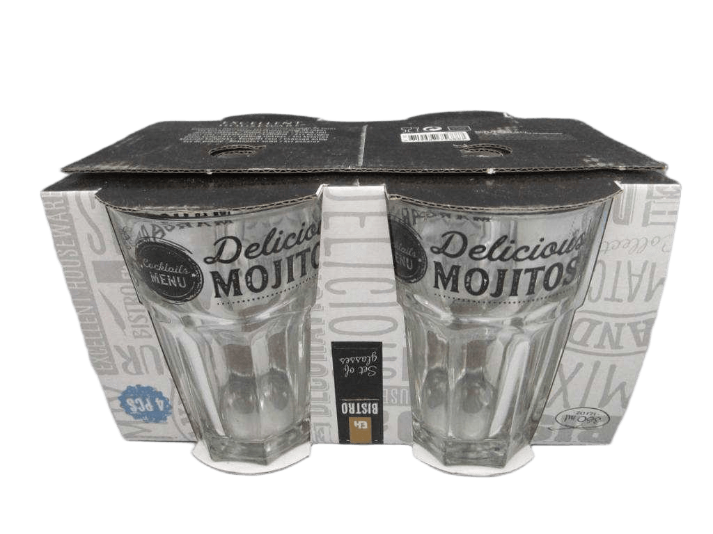Drinking Glass Set 4pcs 360ml