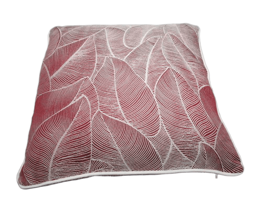 Cushion With 400grs Filling Vaccum Packing Zipper On The Top 100% Polyester Pipping Velvet Outside 0,5cm Matching Line