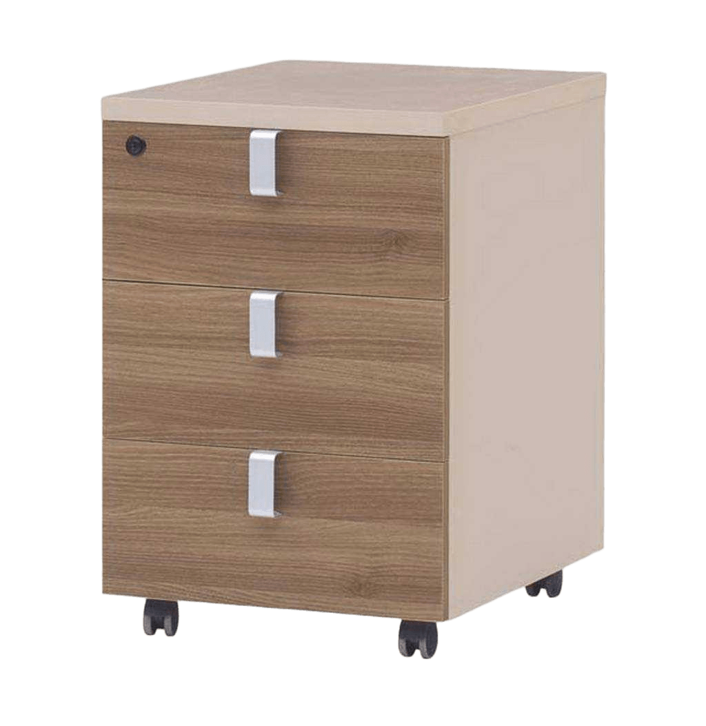 Pedstol 37x45x61 Cm Clr Walnut,grey Ref 24d002 /1cl