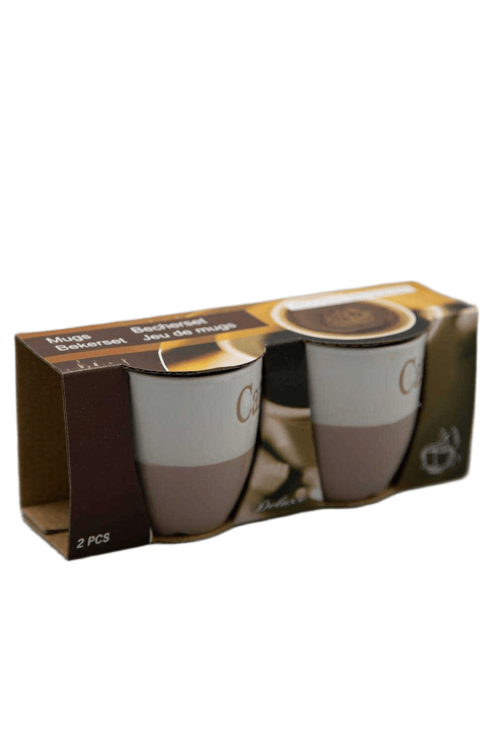Mug Faience, 150cc, Set Of 2 P