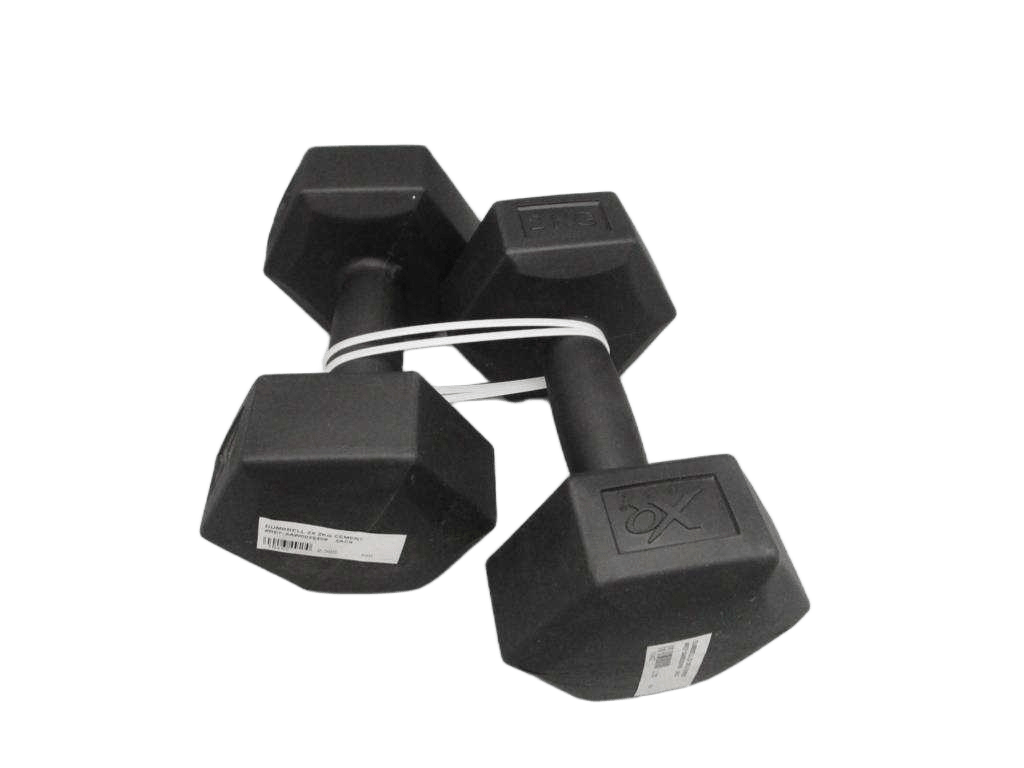 Dumbbell 2x 2kg Cement