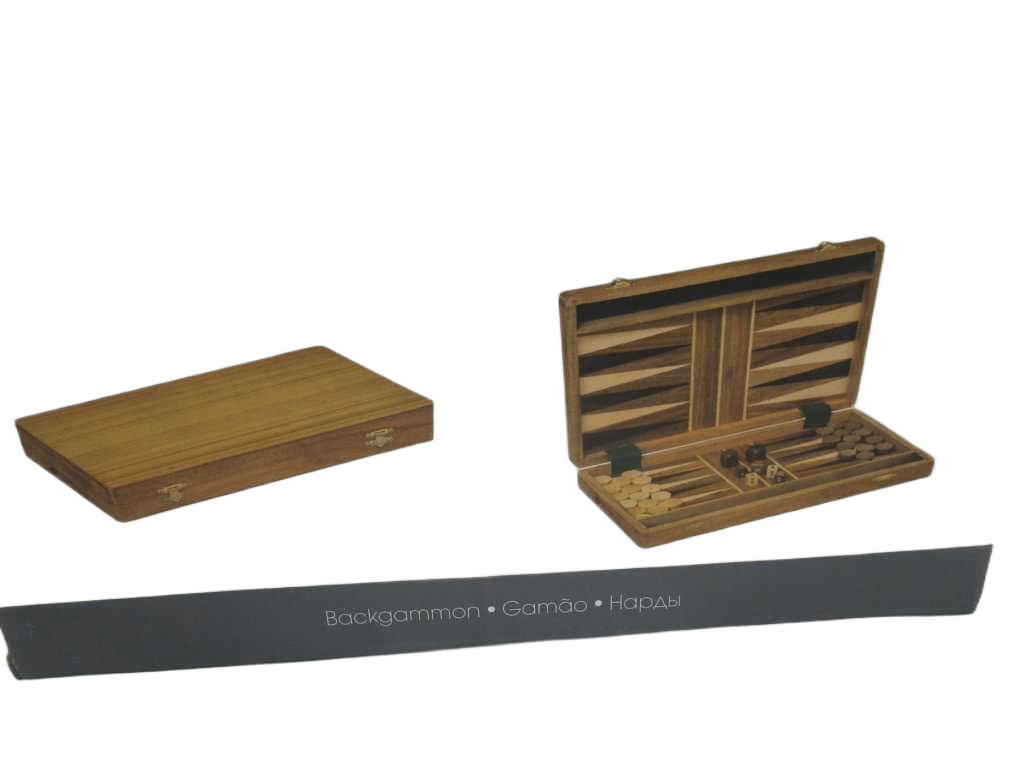Wood Backgammon Game 36x40.5