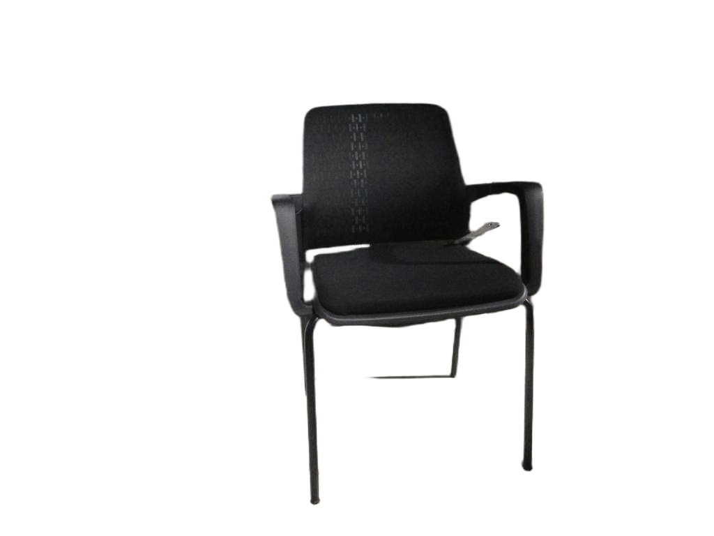 Office Visitor Chair Back:black Lff-51 Seat:black Lfyh-01w60*d55*h84.5 Cmvister Chair