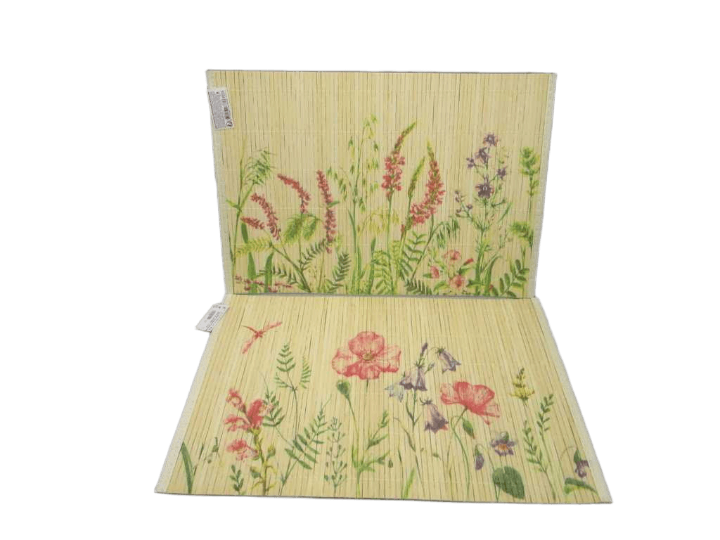 Placemat Bamboo 30x45cm 3ass
