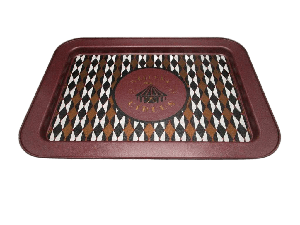 Tray Circus In 24.3x35.8 Out 43x31.5 Rectangular Metal