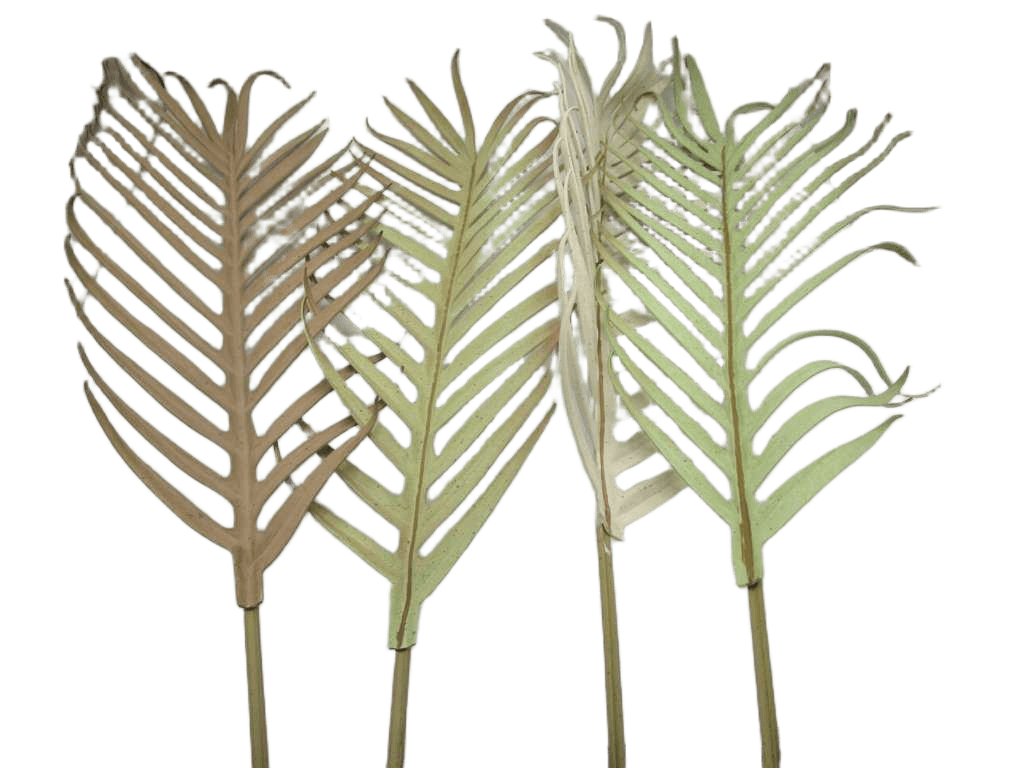 Artificial 105cm Single Pu Palm Leaf
