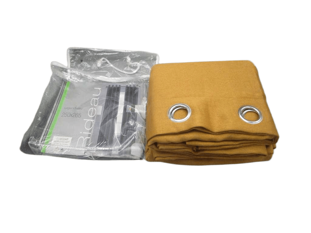 Curtain 250*265, Black-Out 8 Rings Silver 385gsm15250*265 Brown