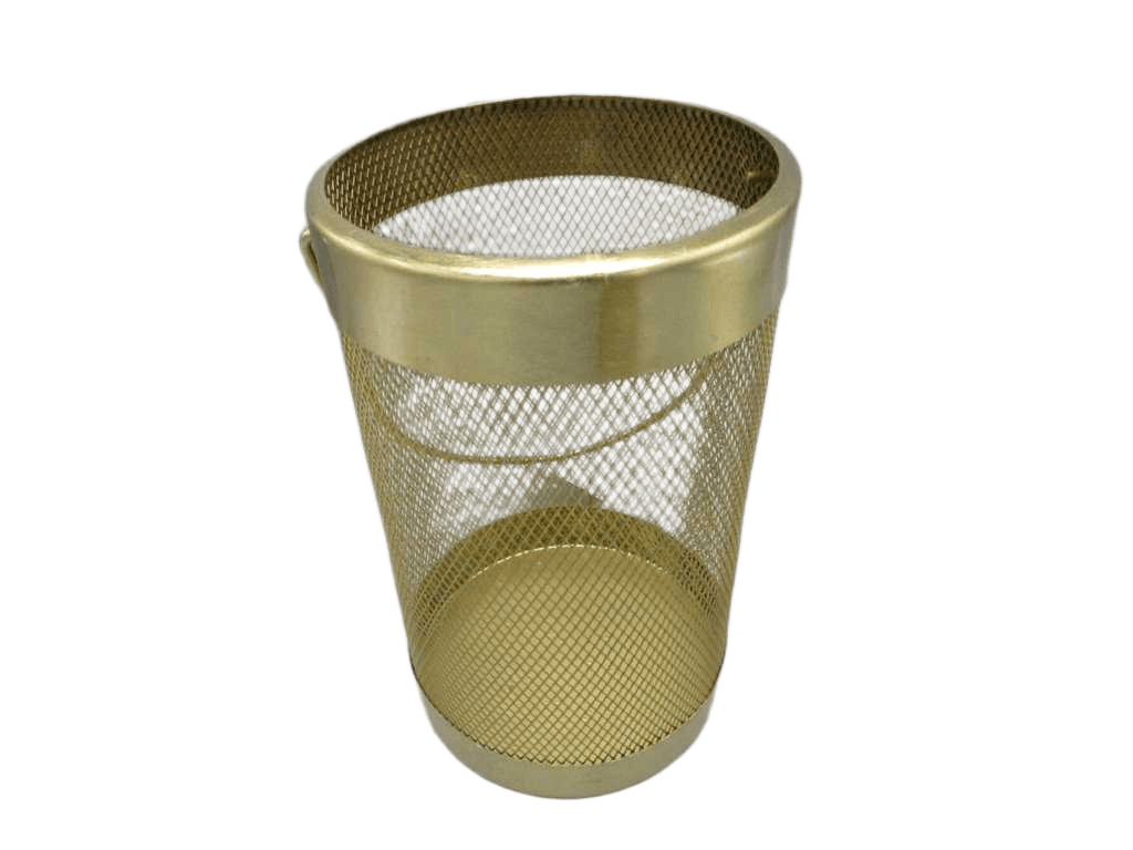 Lantern Metal Mesh Gold Clr