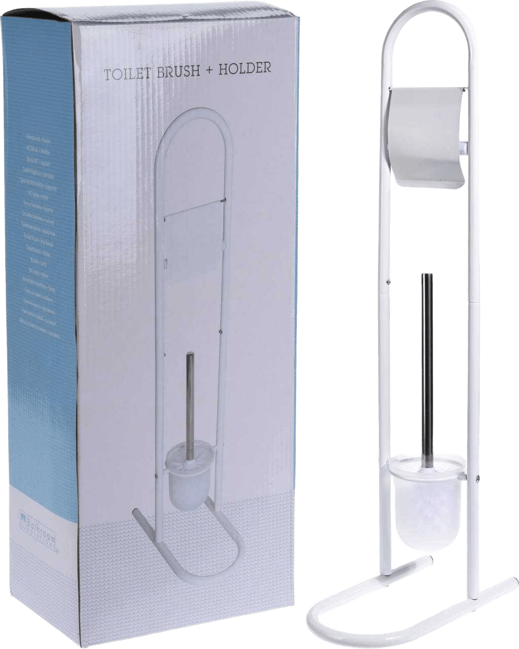 Toilet Brush And Roll Holder
