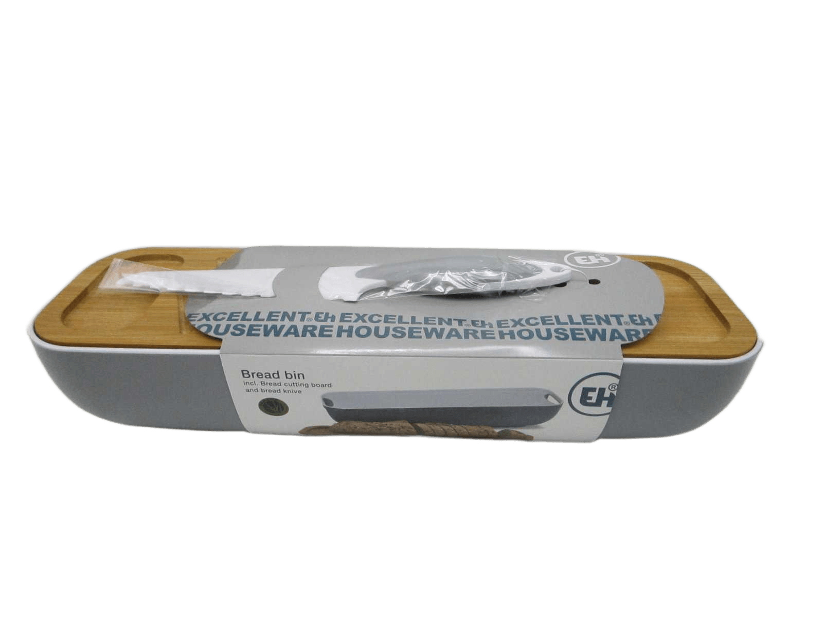 Bread Bin With Abs Knife