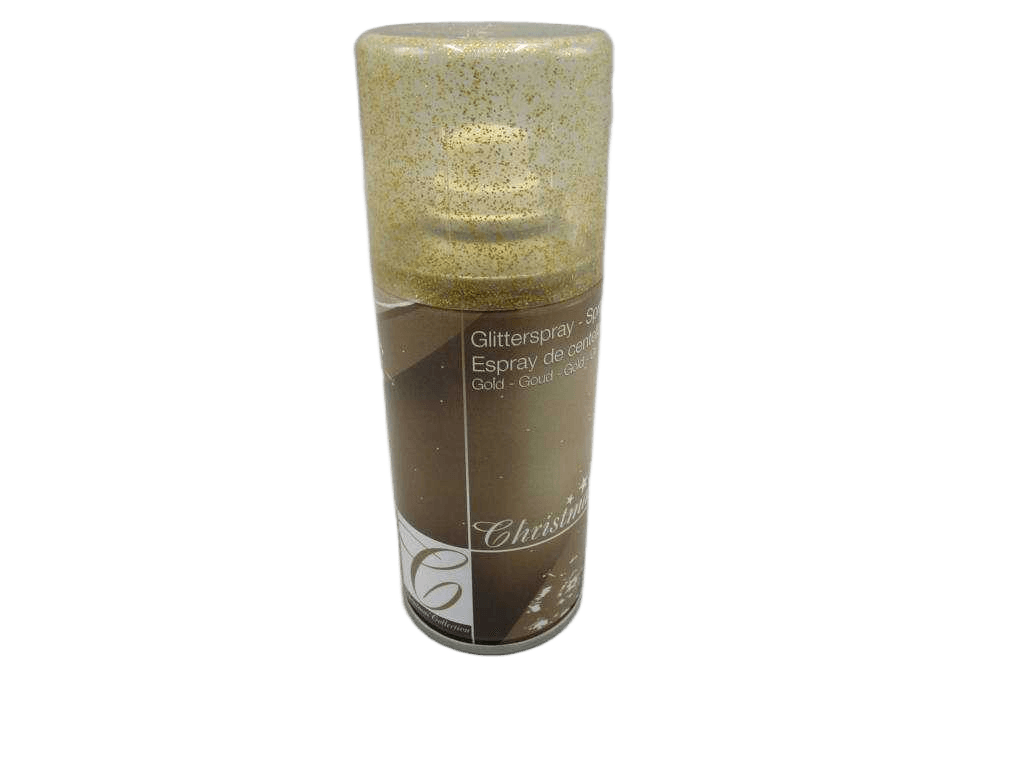 Christmas Glitter Spray Gold 150 Ml 1cl=